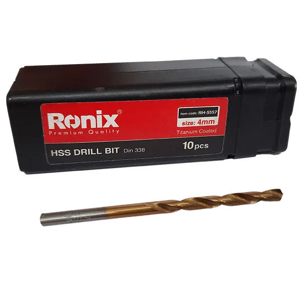 مته آهن رونیکس کد 5557 RH سایز 4 میلیمتر بسته 10 عددی