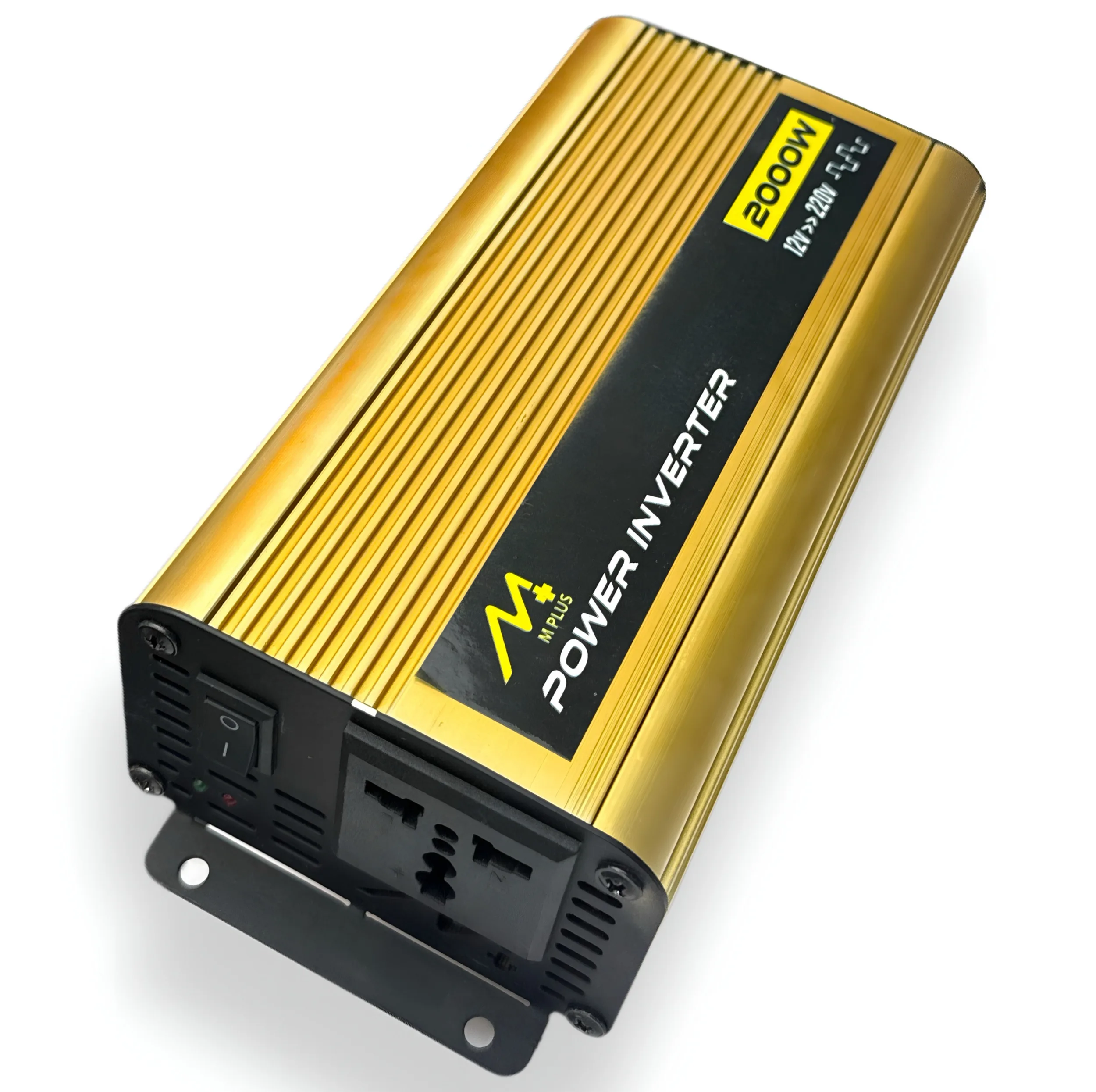 مبدل برق خودرو ام پلاس مدل 12V-TO-220V-2000W