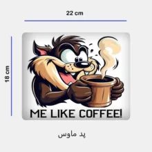 ست ماگ زیر لیوانی و پد ماوس مدل لونی تونز کد 72