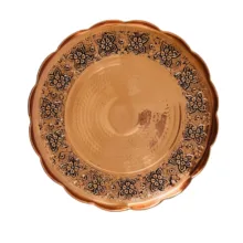 شیرینی خوری مسی مدل آفتاب گردان کد ZH321.13