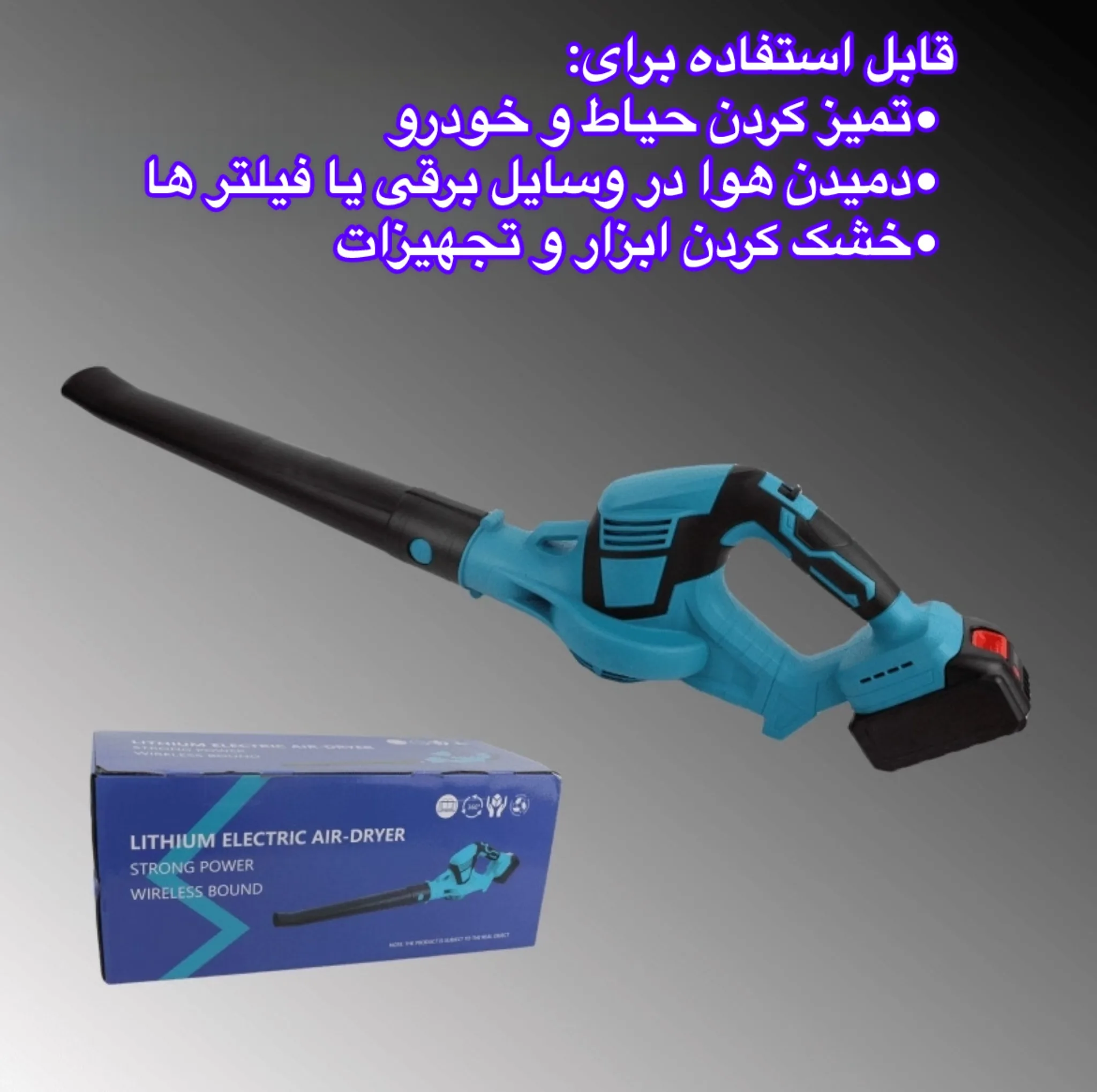 دستگاه دمنده شارژی مدل WDG21