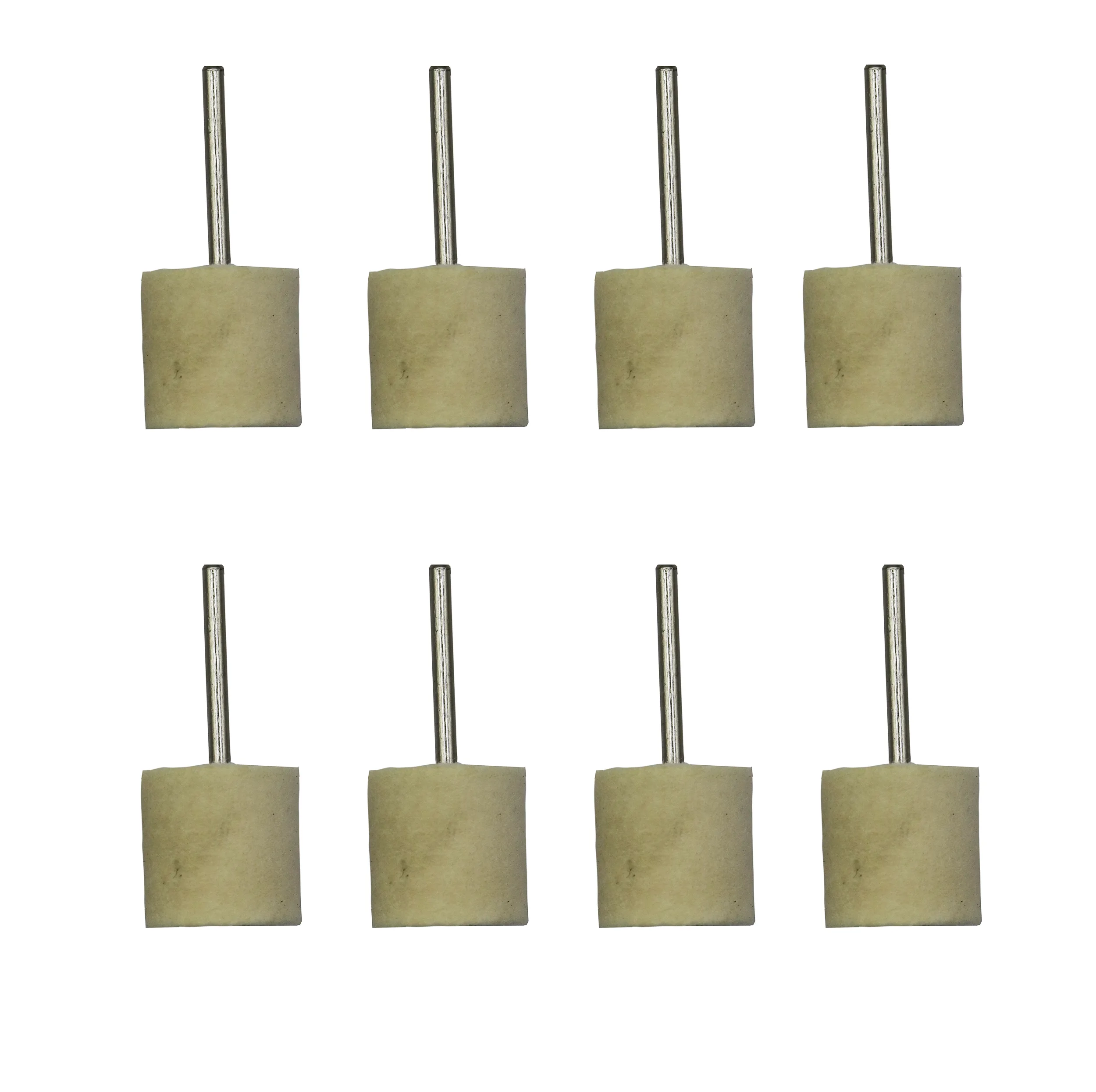 نمد پولیش سر دریلی مدل YP-20*3MM مجموعه 8 عددی