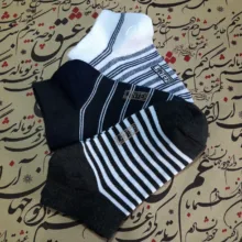 جوراب  دخترانه لنتر کد HX44 مجموعه 6 عددی
