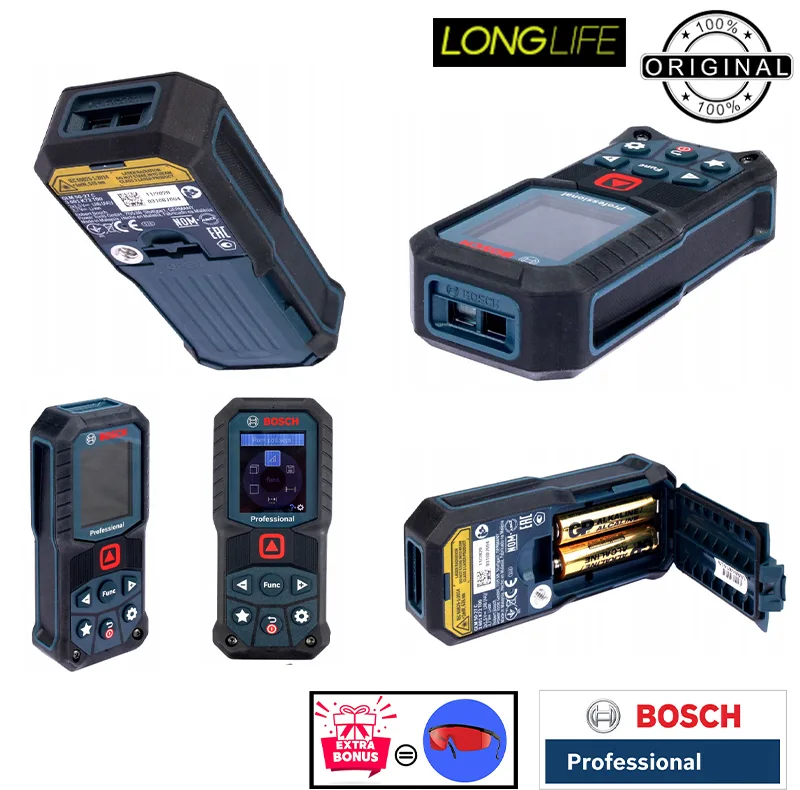 متر لیزری بوش مدل GLM 50-27 C professional Extra Red glass برد 50 متر