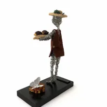 مجسمه سیمی مدل بلوط