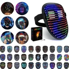 ماسک ایفای نقش مدل تمام LED پیکسلی