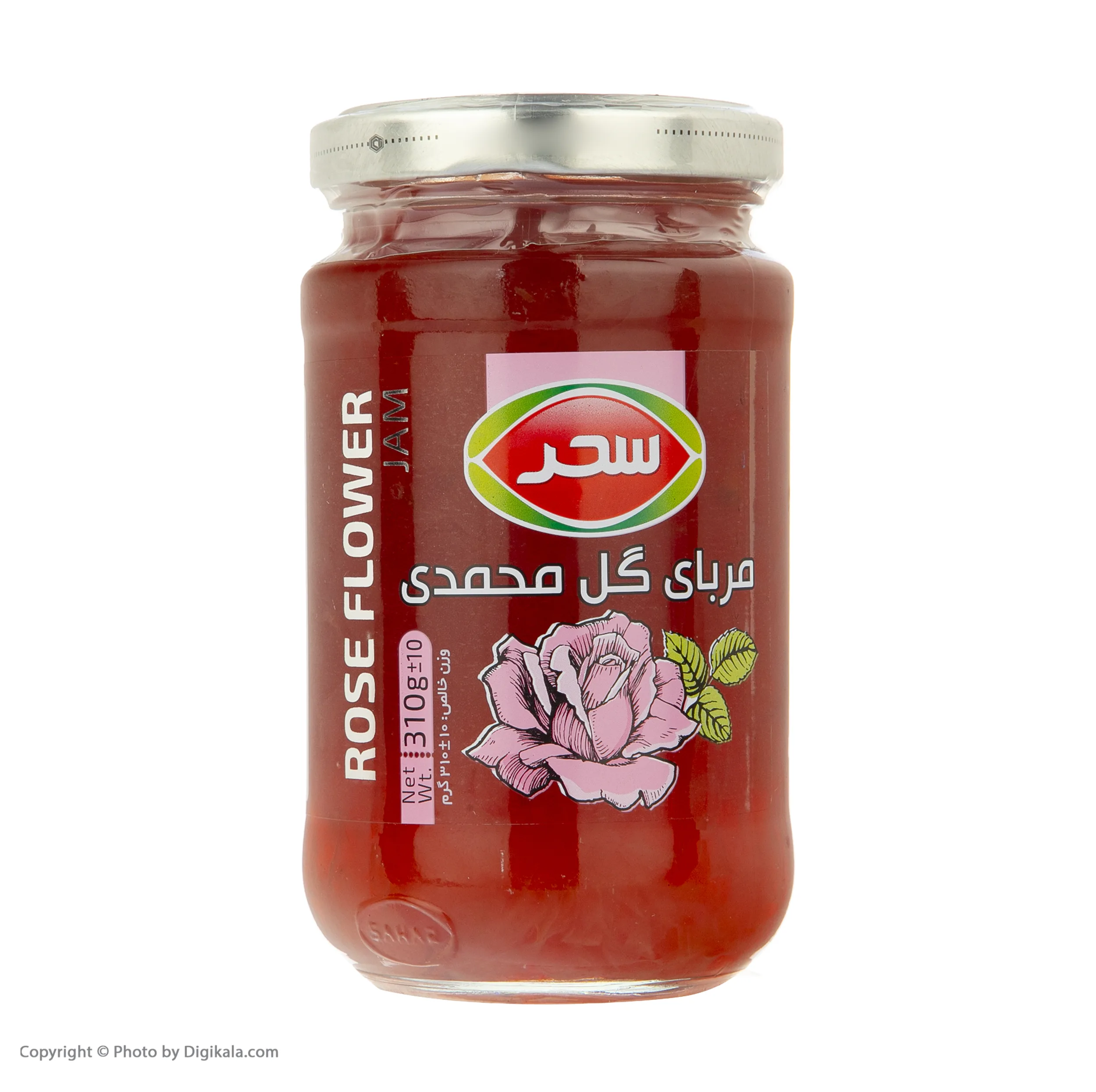 مربای گل محمدی سحر - 310 گرم