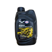 روغن موتور سیکلت تمام سنتتیک نیرو موتور مدل SL 10W-40 حجم 1 لیتر