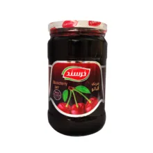 مربا آلبالو خرسند - 800 گرم بسته 6 عددی