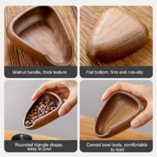 پیمانه قهوه مدل Wood coffee