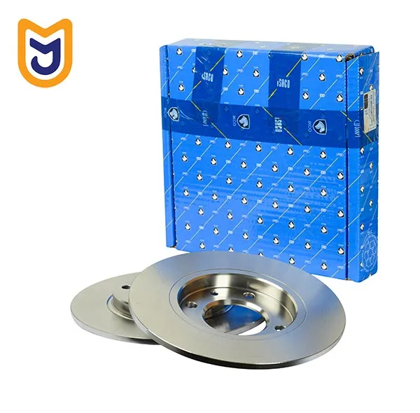 دیسک ترمز چرخ جلو ایساکو کد 06702022 مناسب برای پژو 206 تیپ 5 بسته 2عددی