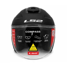 کلاه کاسکت بدون فک مردانه ال اس تو مدل OF628 Compass