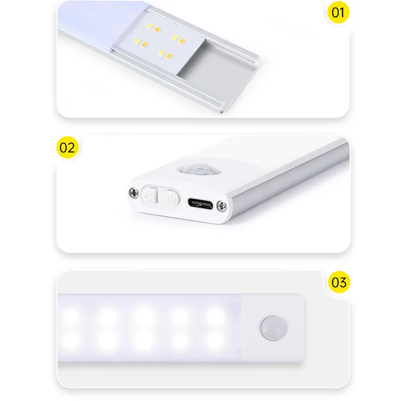 چراغ ال ای دی مدل زیر کابینتی 500MM کد L1803