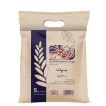 برنج نیم دانه پرمحصول زرین خوشه طبرستان – 5 کیلوگرم