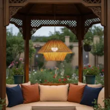 لوستر سقفی مدل کلبه