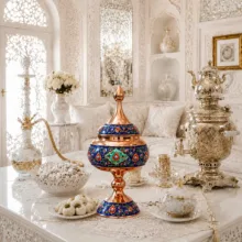 شکلات خوری مسی مدل پرداز کد 32
