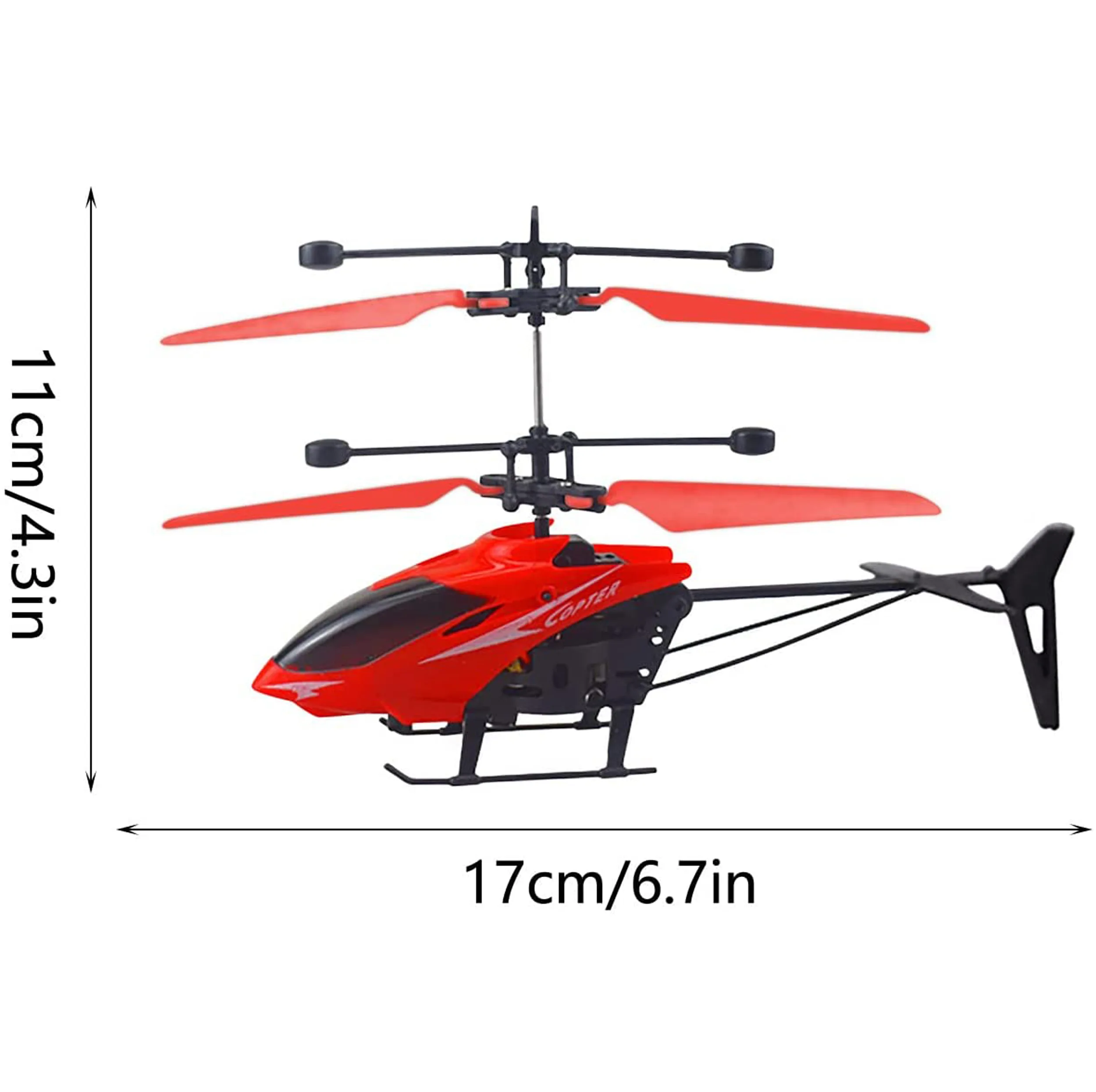هلیکوپتر بازی مدل helicopter infared induction hong men