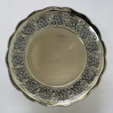 شیرینی خوری مسی مدل لب چین کد ZH320.8