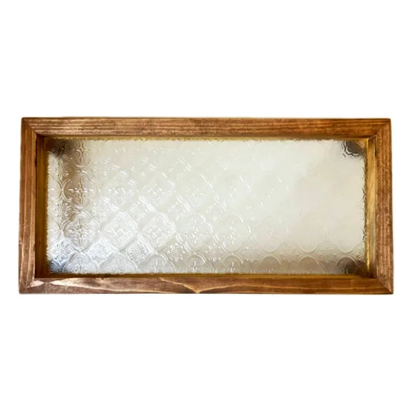 سینی بدون دسته مدل آوازه سایز 31×15 سانتی متر