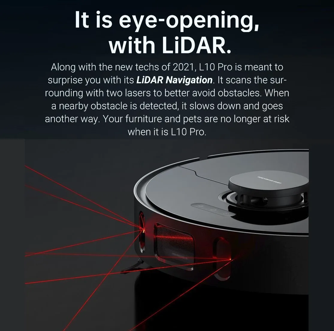 جارو رباتیک دریم مدل L10 Pro