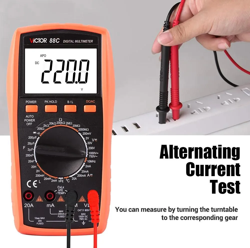 مولتی متر ویکتور مدل 88C