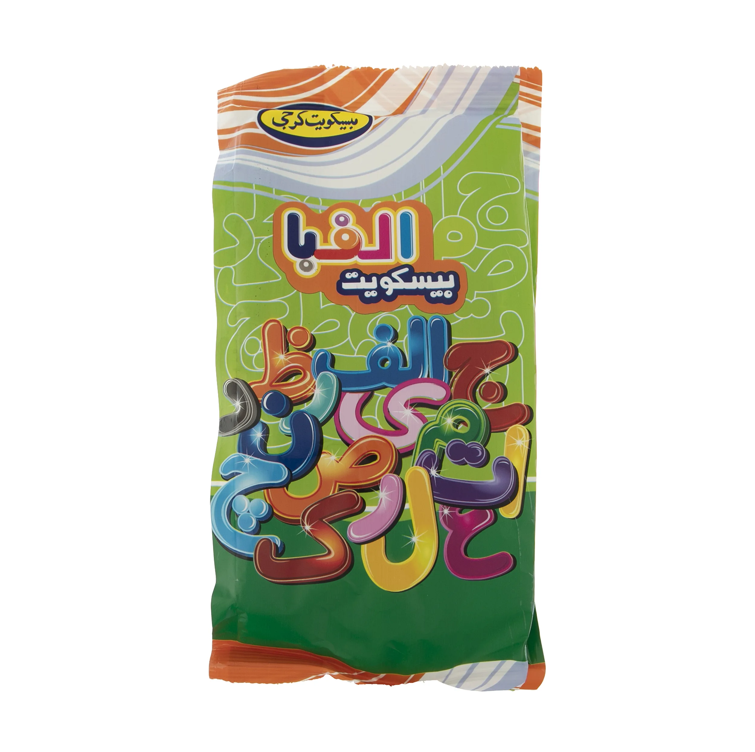 بیسکوئیت الفبا فارسی گرجی - 80 گرم
