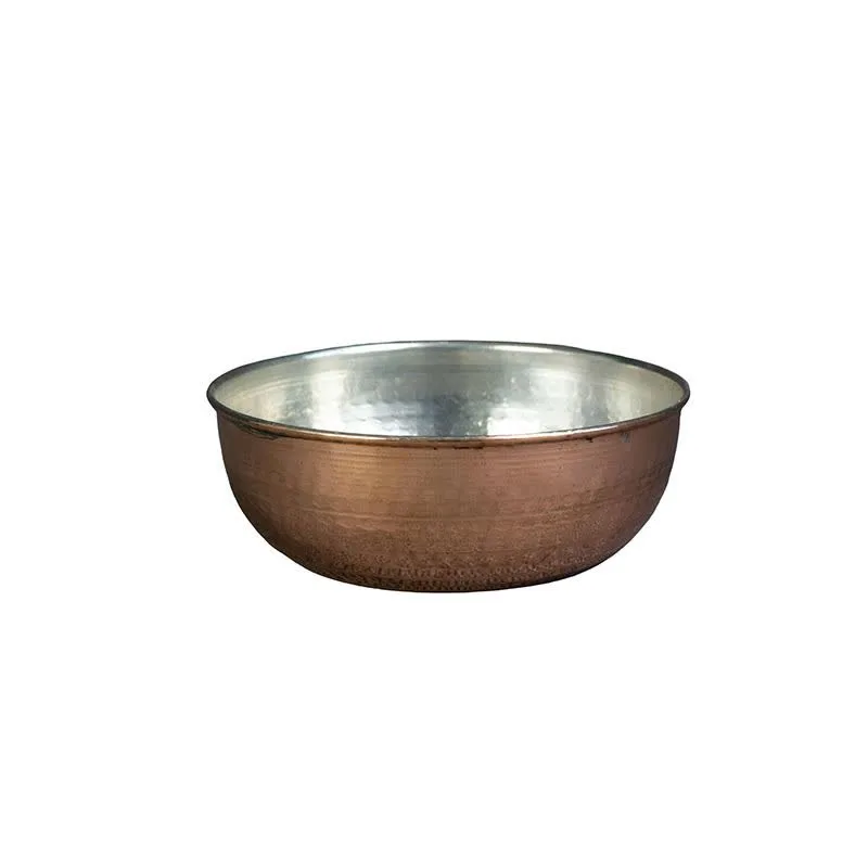 کاسه مسی مدل چکشی زنجان کد za21795383 مجموعه دو عددی