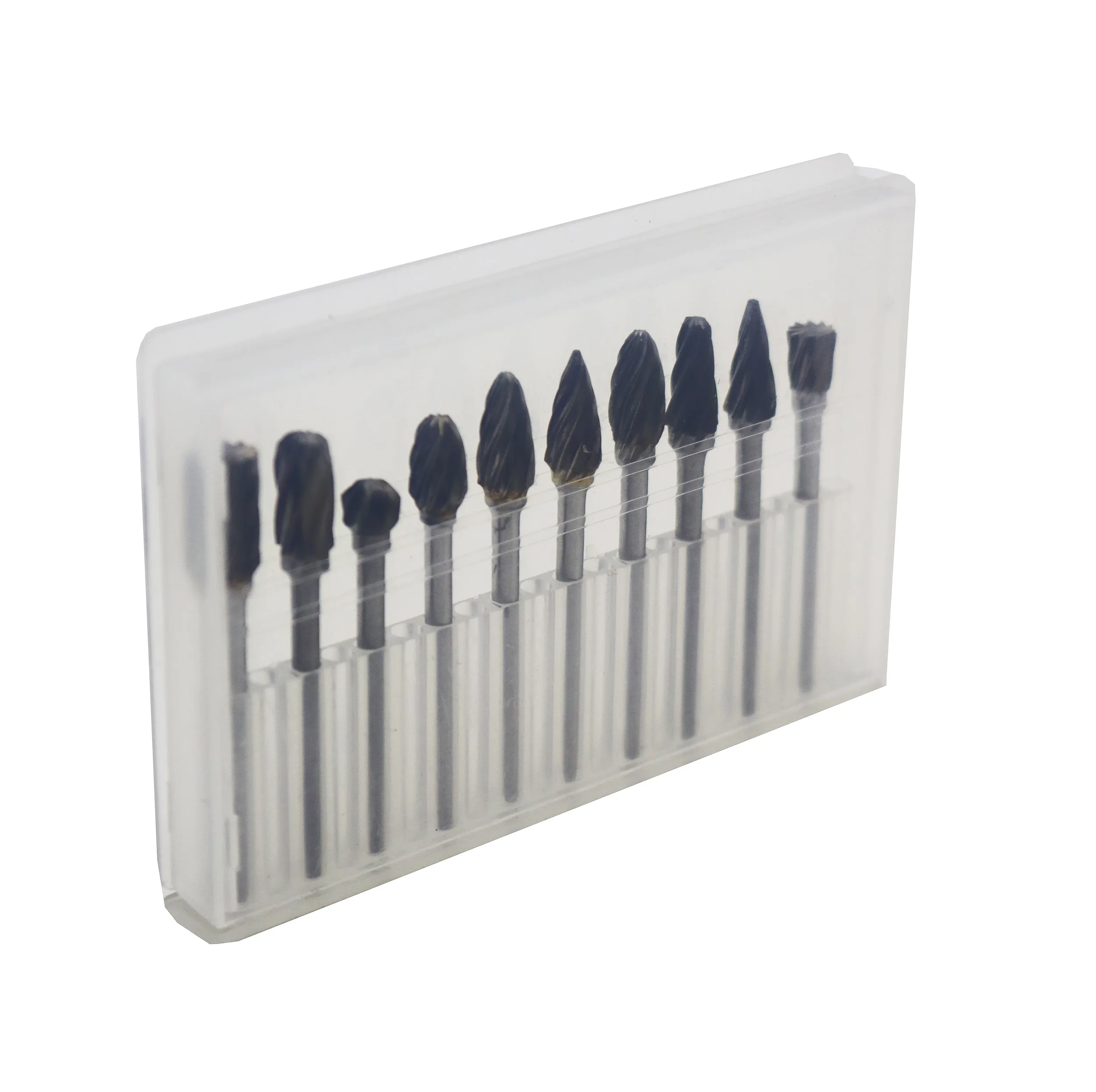 فرز چوب ساب الماسه مدل شیار باز کد YP-3MM-010 مجموعه 10 عددی