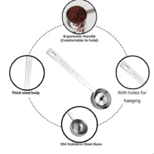 پیمانه اندازه گیری قهوه مدل cupping بسته 2 عددی
