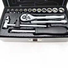 آچار بکس تاپکس مدل SMT-TOPEX-1/4INCH-17PCSمجموعه 17 عددی