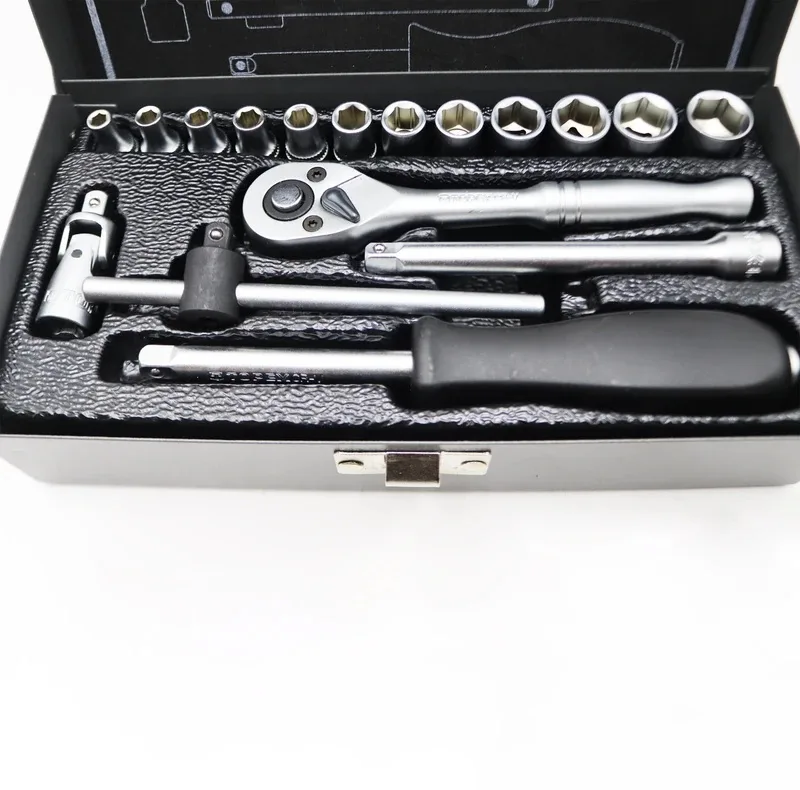 آچار بکس تاپکس مدل SMT-TOPEX-1/4INCH-17PCSمجموعه 17 عددی