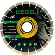 دیسک گرانیت بر ایگلی مدل AJ_300 سایز 300 میلی متر