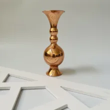 گلدان مسی مدل توپی کد ZH134.4