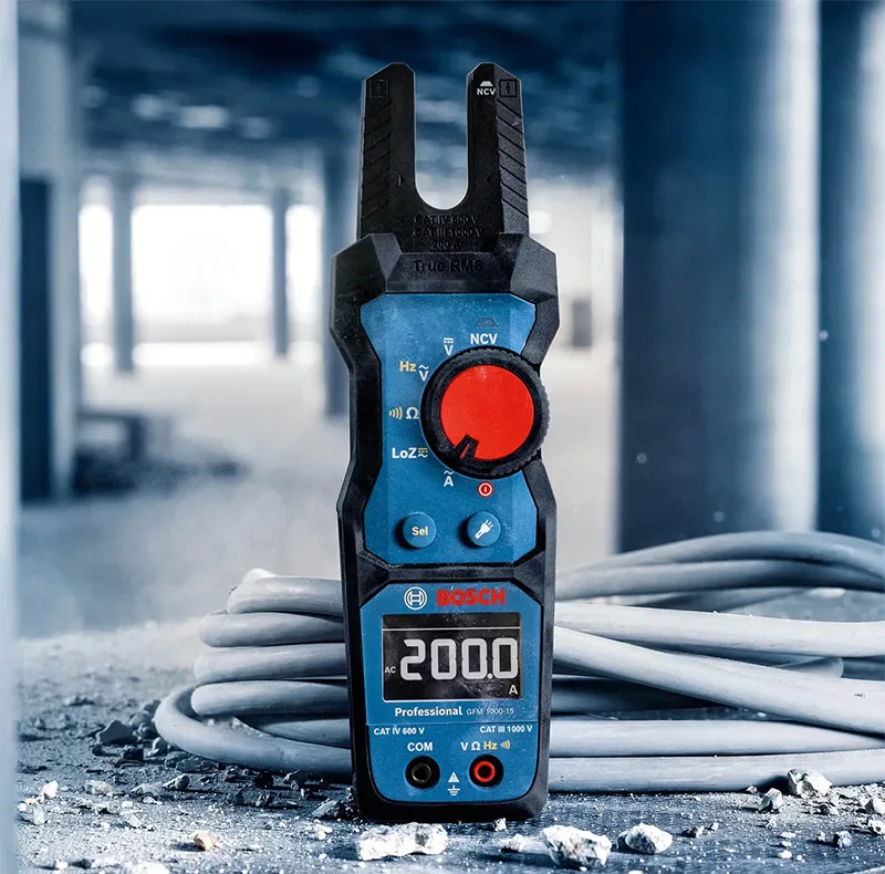 مولتی متر کلمپی دیجیتال 200 آمپر بوش مدل GFM 1000-15 کد 0601077400