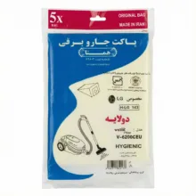 پاکت جاروبرقی همتا مدل H-LG 143 مناسب برای LG 6200 بسته 5 عددی