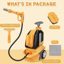 ست اسباب بازی مدل کارواش پمپی طرح power tool کد 017