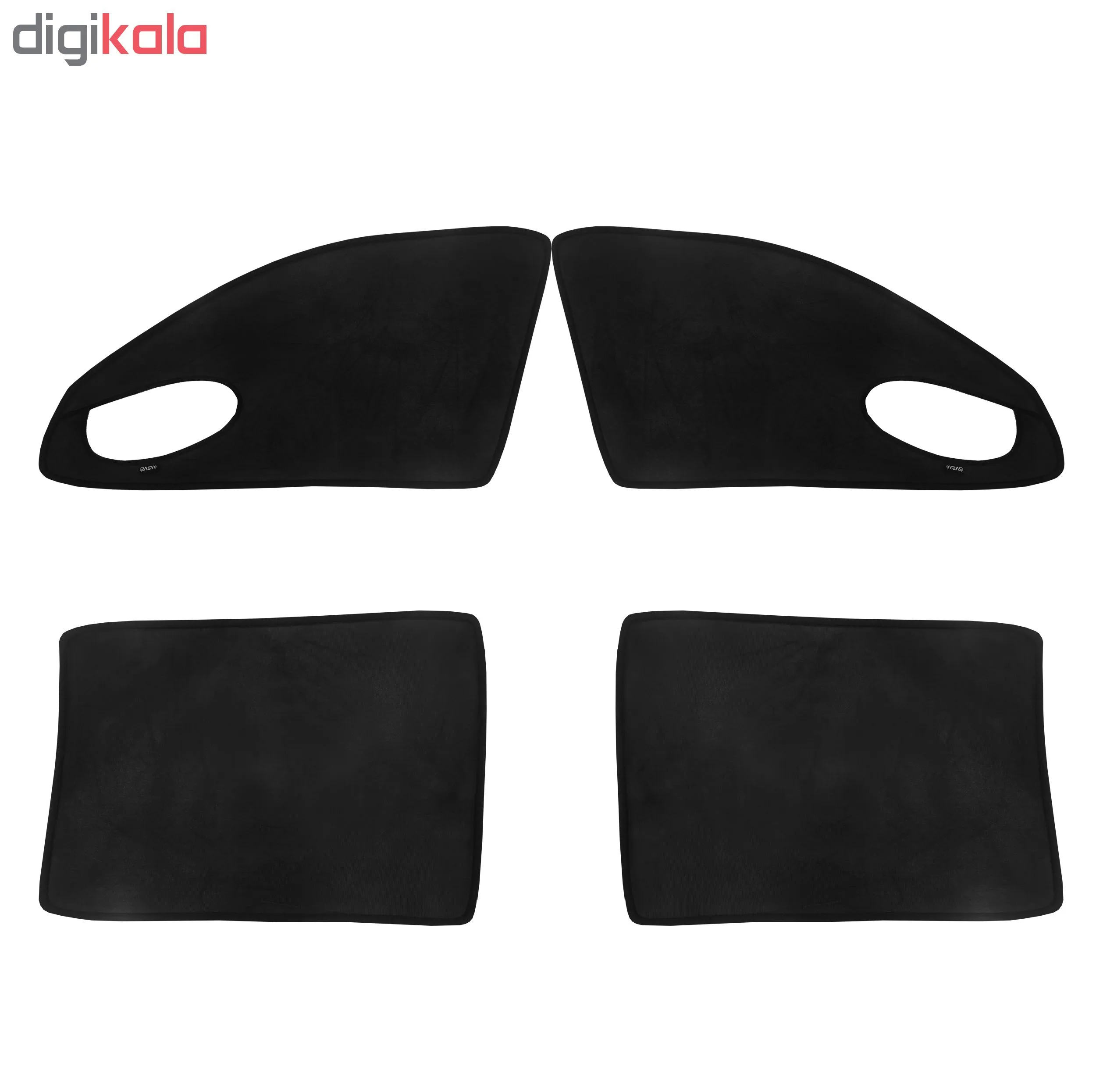 آفتاب گیر شیشه خودرو پاسیکو مدل P526 مناسب برای لیفان x60 بسته 4 عددی