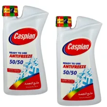ضدیخ خودرو کاسپین مدل AM 11L 50/50 وزن 1 کیلوگرم مجموعه 2 عددی