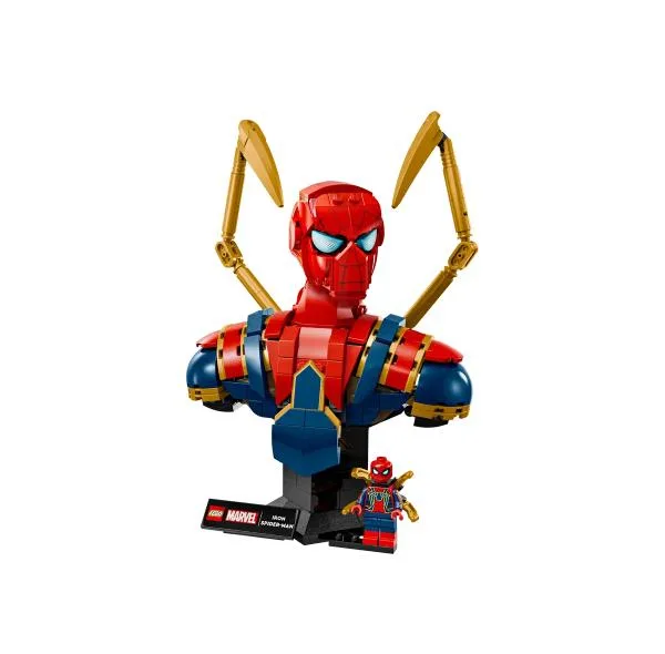 لگو 379 تکه سری مارول مدل Marvel Iron Spider-Man Bust کد 76326