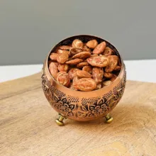 کاسه مسی مدل گوی سه پایه کد ZH245.6
