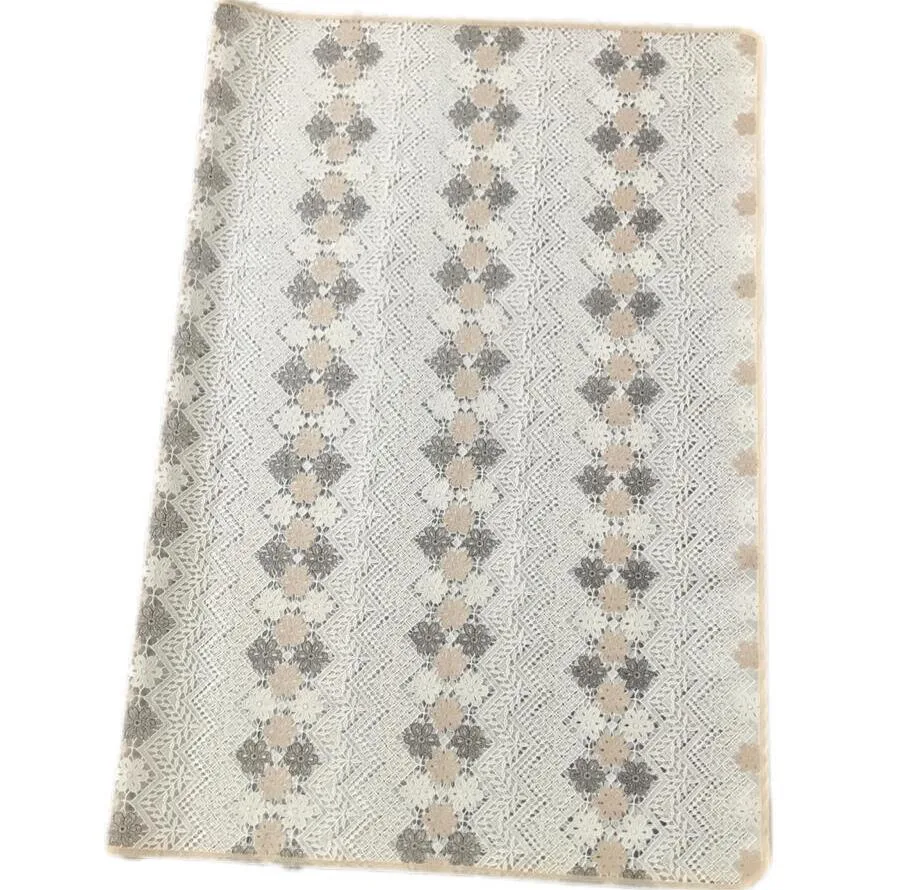 سفره 12 نفره مدل رویال طرح گیپور کد 015 سایز 250*140 سانتی متر