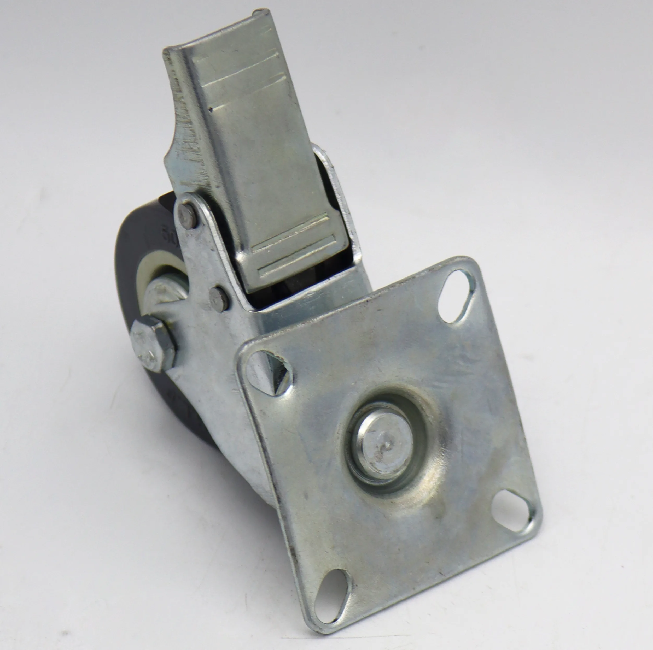 چرخ گردان ترمزدار کفی دار مدل گوریلا کد YPT-LASTIK-KAFI-50MM