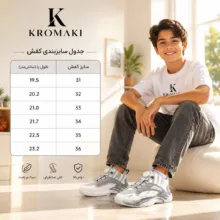 کفش راحتی پسرانه کروماکی مدل 200