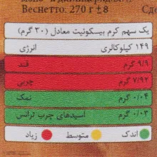 کرم بیسکوئیت دکتر بادام - 270 گرم