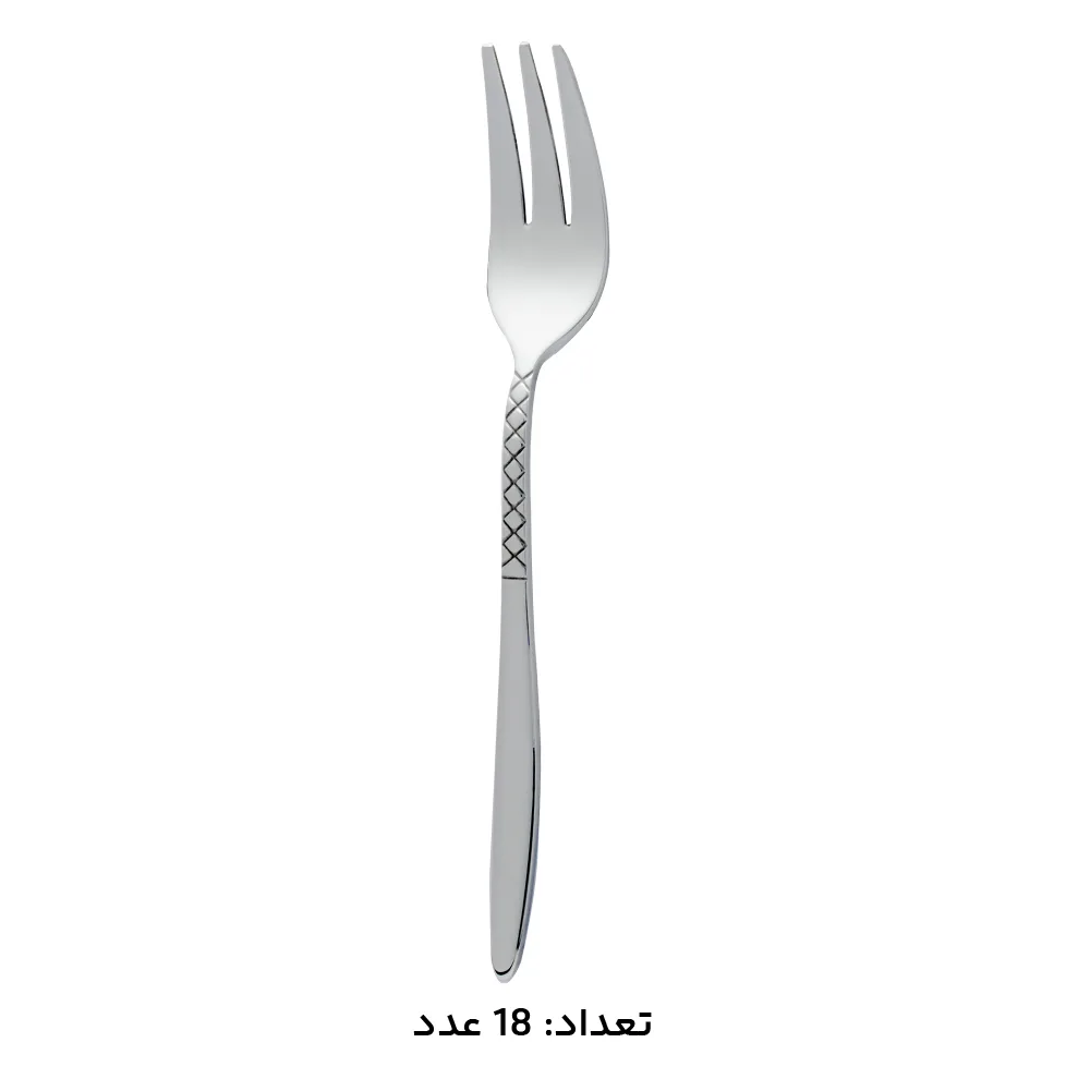 سرویس قاشق، چنگال و کارد استیل 151 پارچه 30 نفره کابان مدل 166