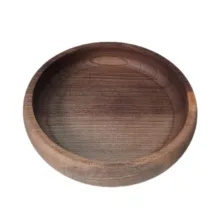 کاسه مدل چوبی طرح خمره‌ای کد ۲۵