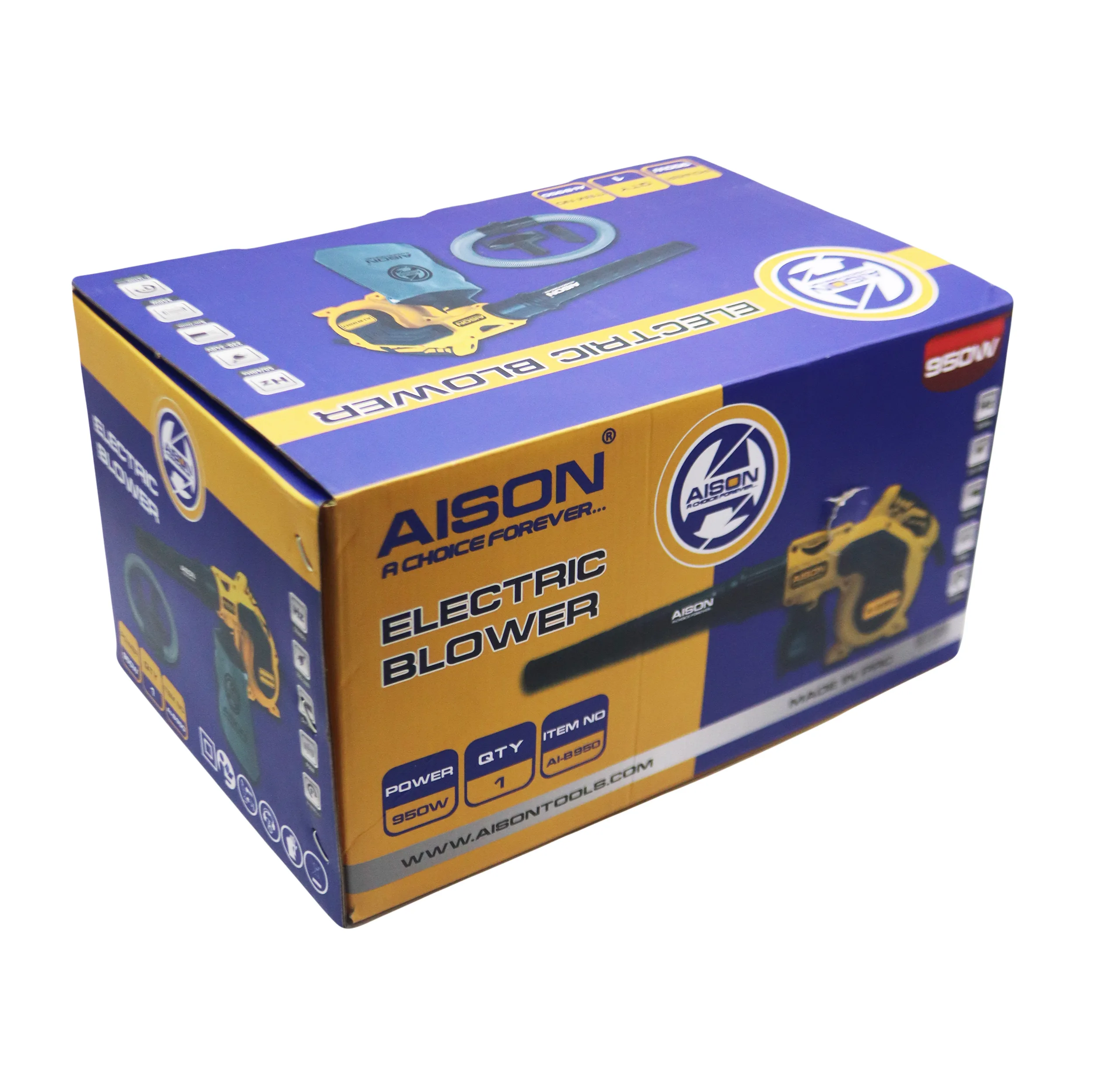 دستگاه دمنده و مکنده 950 وات آیسون مدل YP-AI-B950