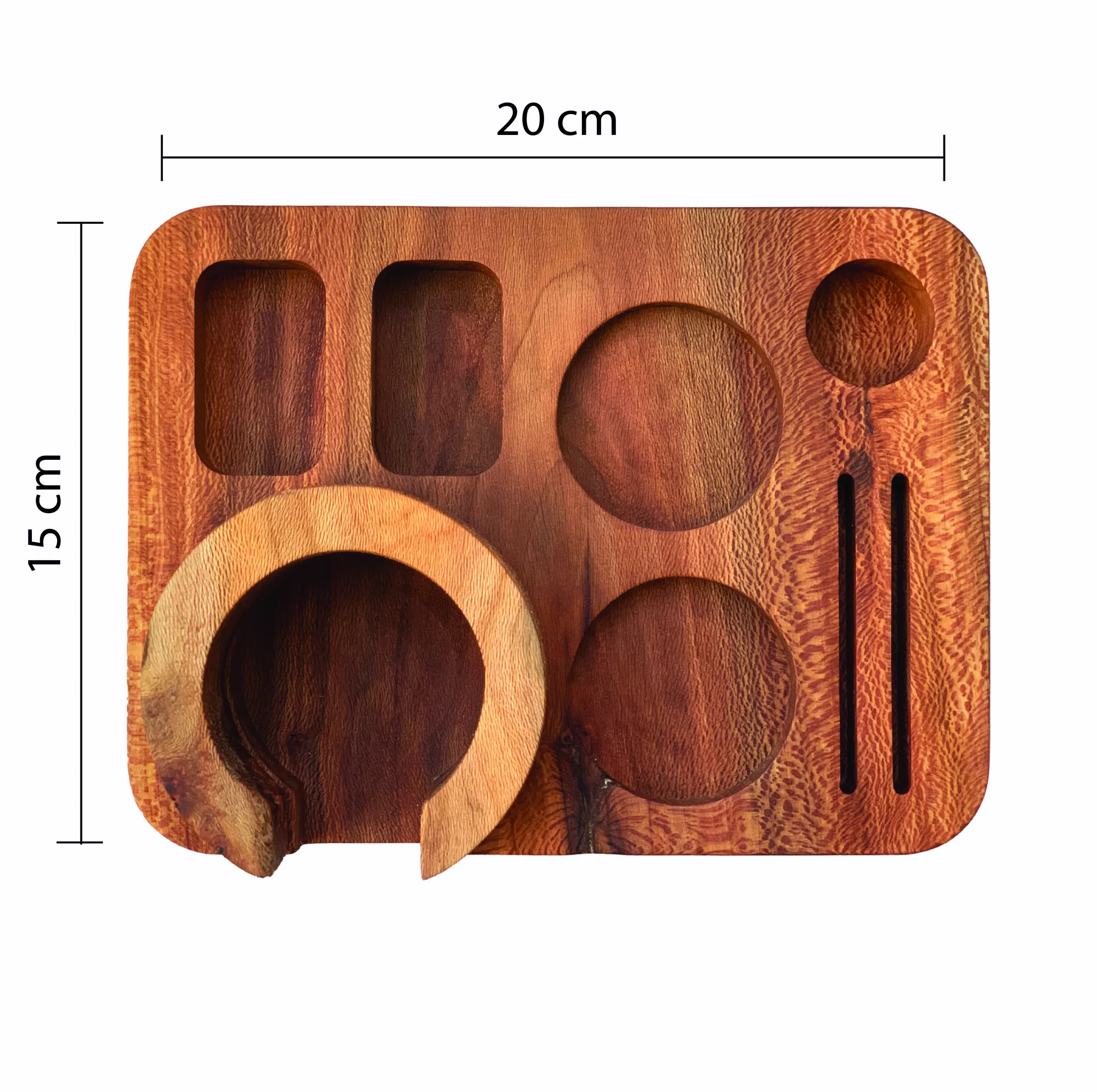 استند پرتافیلتر قهوه مدل Barista Oak کد 51