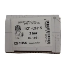 شیر اطمینان پکیج سی اس کیس مدل 3bar-1/2inch