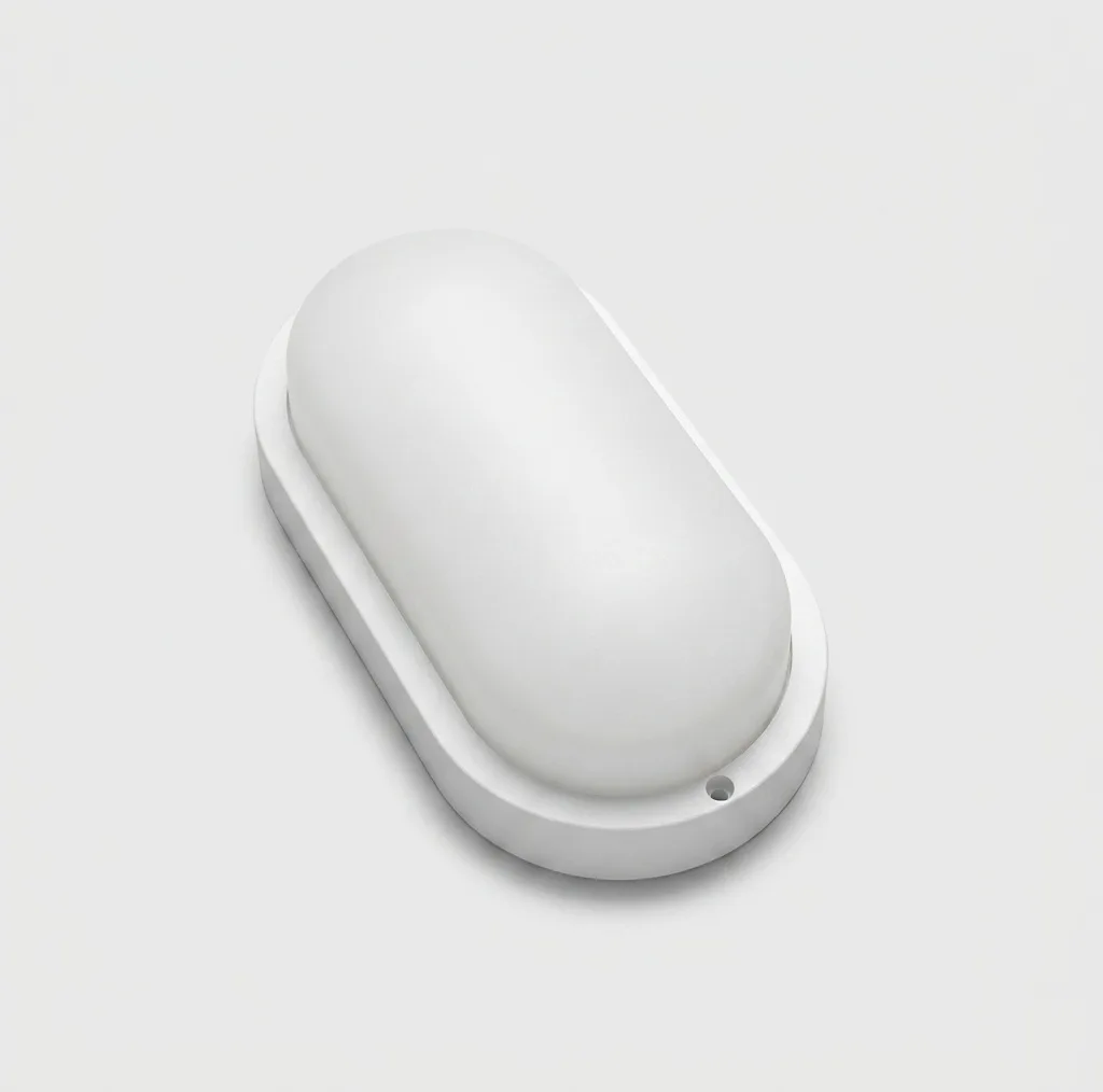 چراغ حیاطی پرتو درخشان مدل واترپروف IP65 طرح روکار بیضی